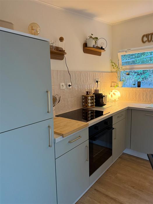 Cuisine équipée en soirée